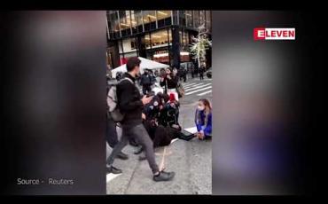 Embedded thumbnail for အမေရိကန်နိုင်ငံ မန်ဟက်တန်တွင် ဆန္ဒပြလူအုပ်ထဲသို့ ကားတစ်စီးက အရှိန်ဖြင့် ဝင်တိုက်ခဲ့၍ လူအများအပြား ဒဏ်ရာရ 