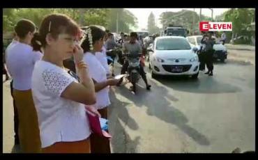 Embedded thumbnail for ကုလသမဂ္ဂကမ္ဘာလုံးဆိုင်ရာယာဉ်အန္တရာယ်လမ်းအန္တရာယ်ကင်းရှင်းရေး ရက်သတ္တပတ်လှုပ်ရှားမှုများကို မန္တလေး၊ ပဲခူးနှင့် ကလေးမြို့များတွင် ပြုလုပ် 