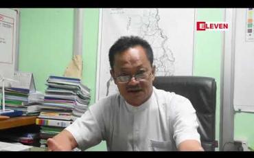 Embedded thumbnail for မြန်မာပြည်အထက်ပိုင်းမှမြစ်ရေများ ဧရာဝတီတိုင်းသို့ ရောက်ရှိချိန်တွင် ပင်လယ်ရေသေရက်ဖြစ်နေ သော ကြောင့် မြို့ကြီးများရှိ မြစ်များမှာ စိုးရိမ်ရေအမှတ်အထိသာ ရောက်ရှိနိုင်ကြောင်းသိရ 