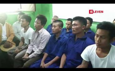 Embedded thumbnail for ကသာအကျဉ်းထောင်ရှိအကျဉ်းသားများနှင့် စစ်ကိုင်းတိုင်းလွှတ်တော်ဥက္ကဋ္ဌတွေ့ဆုံရာတွင် အကျဉ်းသားများက အချက်ခြောက် ချက်အား တင်ပြတောင်းဆို