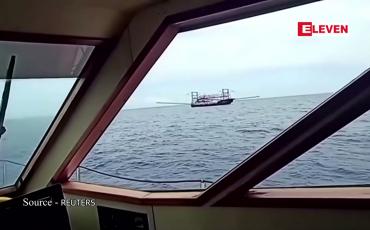 Embedded thumbnail for တရုတ်စစ်ရဲများပါသော သင်္ဘောများ ဖိလစ်ပိုင်ရေပိုင်နက်ကိုကျူးကျော်ဝင်ရောက်