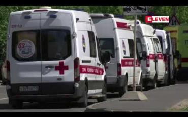 Embedded thumbnail for ရုရှားတွင်ကိုရိုနာဗိုင်းရပ်စ်ကူးစက်မှုဆက်လက်မြင့်တက်နေပြီး ဇွန်၂၄တွင်သေဆုံးသူစံချိန်တင် ၆၀၀ကျော် ရှိ