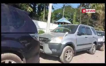 Embedded thumbnail for မြဝတီမြို့တွင် ထိုင်းနိုင်ငံဘက်မှကမ်းကူးထားသည့် တရားမဝင် လိုင်စင်မဲ့မော်တော်ယာဉ် (၆၈) စီးသိမ်းဆည်းခဲ့