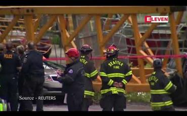 Embedded thumbnail for အမေရိကန်နိုင်ငံ၊ ဆီယက်တယ်မြို့မှ ဆောက်လုပ်ရေး လုပ်ငန်းခွင်တစ်ခုတွင် ကရိန်းပြုတ်ကျမှုကြောင့် လေးဦး သေဆုံးပြီး လေးဦး ဒဏ်ရာရ (ရုပ်သံ)