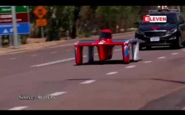 Embedded thumbnail for ကမ ္ဘာ့အကြီးဆုံး ဆိုလာကားပြိုင်ပွဲကို သြစတြေးလျနိုင်ငံတွင် ကျင်းပလျက်ရှိ