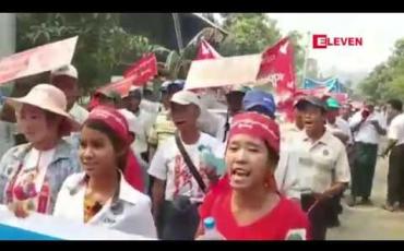 Embedded thumbnail for ကနီမြို့မှာ ၂၀၀၈ အခြေခံဥပဒေပြင်ဆင်ရေး အတွက် လူထု့ထောက်ခံပွဲကို လူအင်အား တစ်ထောင်ကျော်နဲ့ ကျင်းပပြု လုပ်ခဲ့