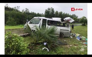 Embedded thumbnail for ရန်ကုန်-မန္တလေး အမြန်လမ်းတွင် စူပါကာစတန်ယာဉ်တစ်စီး တိမ်းမှောက်ခဲ့ပြီး တစ်ဦးသေဆုံး၊ သုံးဦးဒဏ်ရာရ