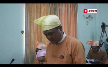 Embedded thumbnail for ဧရာဝတီတိုင်းအတွင်း ပရဟိတအရန်မီးသတ်ရဲဘော်များကို ထောက်ပံ့ချီးမြှင့်ငွေများ ပေးအပ်ပြီး ၎င်းတို့၏ အခန််းကဏ္ဍကို မြှင့်တင်ပေးရန် တိုင်းလွှတ်တော်တွင် အဆိုတင် 