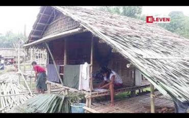 Embedded thumbnail for  တိုက်ပွဲများကြောင့် ဘူးသီးတောင်မြို့၊ လမ်းမဘုန်းတော်ကြီးကျောင်းသို့ ရှောင်တိမ်းနေသူ ဦးရေ ၈၀၀ ကျော် ရှိနေပြီး အလှူရှင်များက တဲအိမ်ငယ်များ တည်ဆောက်ပေး (ရုပ်သံ)
