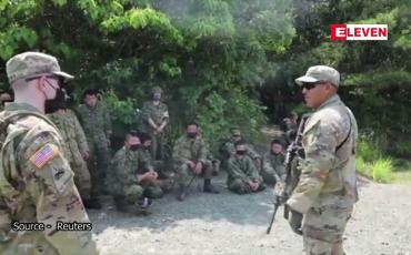 Embedded thumbnail for ဂျပန်-အမေရိကန်ပူးတွဲစစ်ရေးလေ့ကျင့်မှုကိုစိတ်ပျက်ရကြောင်း ရုရှားထုတ်ပြန်