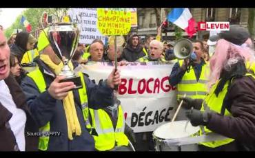 Embedded thumbnail for Yellow Vest လှုပ်ရှားမှုတွင် ပြင်သစ်နာမည်ကြီး အနုပညာရှင်များ ပါဝင်လာ