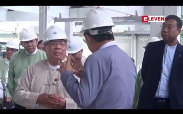 Embedded thumbnail for ပဲခူးတွင် အများပြည်သူသယ်ယူပို့ဆောင်ရေးအတွက် Daewoo Bus Myanmar ကုမ္ပဏီထုတ် ယာဉ်ဆယ်စီးဖြင့် မကြာမီ ပြေးဆွဲမည်