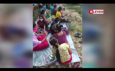 Embedded thumbnail for လုပ်ငန်းခွင်ဖိနှိပ်မှုများကို မကျေနပ်ဟုဆိုကာ ရွှေပြည်သာမြို့နယ် Supreme Asia အထည်ချုပ်စက်ရုံမှ အလုပ်သမား ၃၀၀ခန့်က စက်ရုံရှေ့၌ ဆန္ဒထုတ်ဖော်