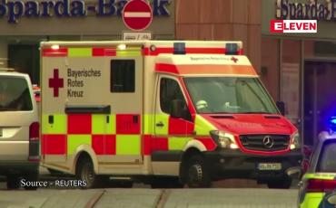 Embedded thumbnail for ဂျာမနီနိုင်ငံတောင်ပိုင်းတွင်ဆိုမာလီယာရွှေ့ပြောင်းအခြေချတစ်ဦးကဓားဖြင့်တိုက်ခိုက်ခဲ့သဖြင့်သုံးဦးသေဆုံး