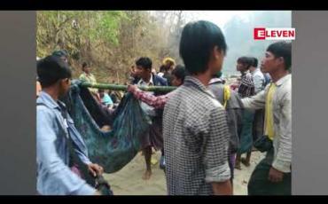 Embedded thumbnail for အလောင်းတော်ကဿပဘုရားအနီးချောင်းမကြီးအတက်လမ်းဘေးချောက်အတွင်းသို့ ဘုရာဖူးယာဉ်တစ်စီးပြုတ်ကျမှု ဖြစ်ပွားခဲ့ပြီး ငါးဦးသေဆုံး၊၂ရဦး ထိခိုက်ဒဏ်ရာရရှိခဲ့