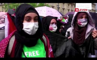 Embedded thumbnail for ကမ္ဘာ့နေရာဒေသ အများအပြားတွင် ပါလက်စတိုင်း ထောက်ခံသည့် ဆန္ဒပြမှုများ ဖြစ်ပွား