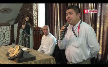 Embedded thumbnail for မြန်မာပြည်ချန်ပီယံဘွဲ့ကို မြန်မာ့လက်ဝှေ့သမားများသာ ပိုင်ဆိုင်စေချင်၍ ဒေ့ဗ်ကို ချန်ပီယံဘွဲ့(၃)ခုလုံး စွန့်လွှတ်စေပြီး WLC နှင့် စာချုပ်ချုပ်ဆိုခဲ့ခြင်းဖြစ်ဟု မြန်မာလက်ခမောင်းကုမ္ပဏီဥက္ကဋ္ဌ ဦးဇေသီဟ ပြော