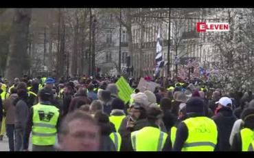 Embedded thumbnail for ၁၆ ကြိမ်မြောက် ပြင်သစ်Yellow Vest ဆန္ဒပြမှုအတွင်းထိခိုက်ဒဏ်ရာရရှိမှုများဖြစ်ပွားခဲ့ 