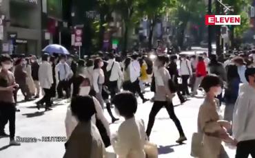 Embedded thumbnail for နိုဝင်ဘာလတွင် ကပ်ရောဂါဆိုင်ရာ ကန့်သတ်ချက်များ ဖြေလျှော့ဖွယ်ရှိဟု ဂျပန်အစိုးရ