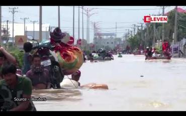 Embedded thumbnail for ဗီယက်နမ်နှင့်ကမ္ဘောဒီးယားတွင် ရေကြီးမြေပြိုမှုကြောင့် လူ ၁၀၀ ကျော်သေဆုံးထား 