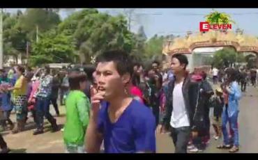 Embedded thumbnail for မဟာသင်္ကြန် အကျနေ့တွင် နေပြည်တော်၊ ရန်ကုန်နှင့် မန္တလေးမြို့ကြီးများတွင် ရေကစားသူများဖြင့် အထူးစည်ကားခဲ့ 