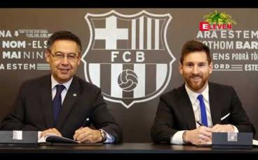 Embedded thumbnail for ဘာစီလိုနာအသင်းနှင့် စာချုပ်သစ်ချုပ်ဆိုပြီးပါကငါးနှစ်တာကာလအတွင်းမက်ဆီပေါင် (၁၇၅)သန်းအထိရရှိမည် 