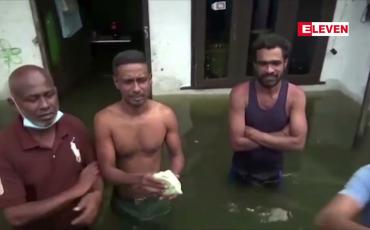 Embedded thumbnail for သီရိလင်္ကာတွင် ရေကြီးမြေပြိုခြင်းကြောင့် အနည်းဆုံး ၁၇ ဦးသေဆုံးခဲ့ပြီး အိုးအိမ်စွန့်ခွာနေရသူ ၂၇၀၀၀၀ ကျော်ရှိ