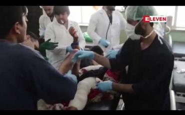 Embedded thumbnail for အာဖဂန်နစ္စတန်တွင်ဆေးရုံတစ်ရုံအနီး ကားဗုံးပေါက်ကွဲခဲ့ရာ လူ၂၀ သေဆုံးပြီး ၁၀၀ နီးပါးဒဏ်ရာရ