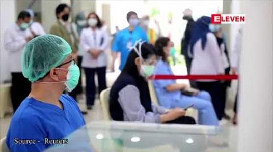 Embedded thumbnail for အင်ဒိုနီးရှားသို့ ကိုဗစ်ကာကွယ်ဆေးပမာဏ လေးသန်း အမြန်ဆုံး ပေးပို့သွားမည်