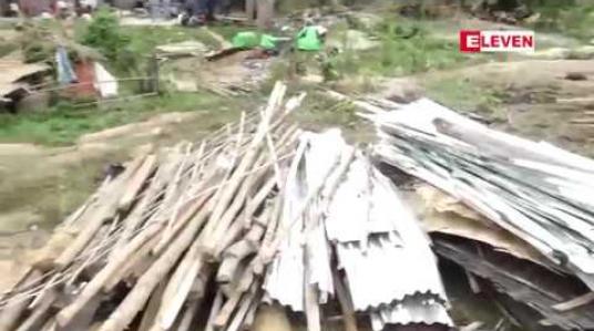 Embedded thumbnail for နေပြည်တော် ဒက္ခိဏသီရိမြို့နယ်တွင် လမ်းဖောက်လုပ်ရန်အတွက် မလွတ်ကင်းခြင်းကြောင့် ကျူးကျော်တဲ ၃၅ လုံးအား ဖယ်ရှားရှင်းလင်း 
