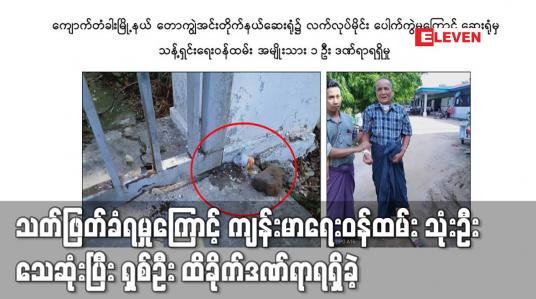 Embedded thumbnail for သတ်ဖြတ်ခံရမှုကြောင့် ကျန်းမာရေးဝန်ထမ်း သုံးဦး သေဆုံးပြီး ရှစ်ဦး ထိခိုက်ဒဏ်ရာရရှိခဲ့