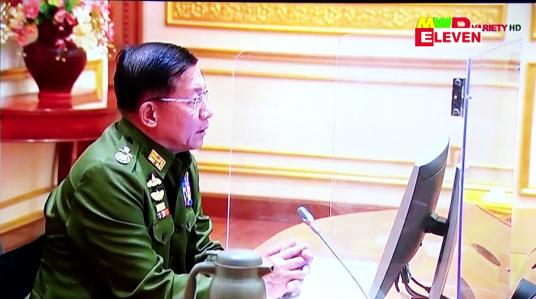 Embedded thumbnail for အကြိမ်ကြိမ်မေတ္တာရပ်ခံဆောင်ရွက်ခဲ့သော်လည်း လုံးဝရှောင်လွှဲ၍မရသောကြောင့် တိုင်းပြည်အတွက် ယခုလမ်းကြောင်းကို ရွေးချယ်ဆောင်ရွက်ခြင်းဖြစ်ကြောင်း တပ်မတော်ကာကွယ်ရေးဦးစီးချုပ် ပြောကြား 