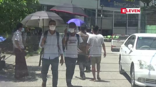 Embedded thumbnail for ပတ်စ်ပို့ရုံးပြန်လည်ဖွင့်လှစ်သည့်နေ့တွင် ပတ်စ်ပို့လာရောက်လျှောက်ထားသူနှင့် သက်တမ်းတိုးဆောင်ရွက်သူ ထောင်ချီရှိ