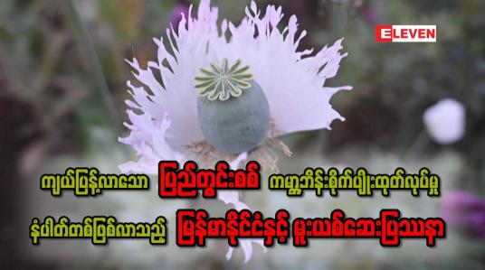 Embedded thumbnail for ■ ကမ္ဘာ့ဘိန်းစိုက်ပျိုးမှု နံပါတ်တစ်ဖြစ်လာသည့် မြန်မာနိုင်ငံ ... အပိုင်း (၂)