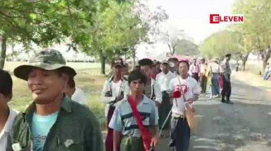Embedded thumbnail for ၂၀၀၈ ဖွဲ့စည်းပုံ အခြေခံဥပဒေ ပြင်ဆင်ရေး လူထုထောက်ခံပွဲကို လူအင်အား ၇၀၀ ကျော်ခန့်ဖြင့် ယင်းမာပင်မြို့တွင် ပြုလုပ်