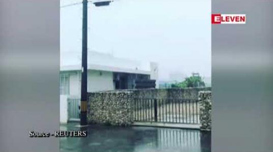 Embedded thumbnail for ဂျပန်နိုင်ငံ အိုကီနာဝါဒေသသို့ တိုင်ဖွန်းမုန်တိုင်း Mitag ဦးတည် ရွေ့လျားနေပြီး ထိုင်ဝမ်တွင်လည်း လေယာဉ်ခရီးစဉ် ၁၅၀ ကျော်ကို ဖျက်သိမ်းထားရ