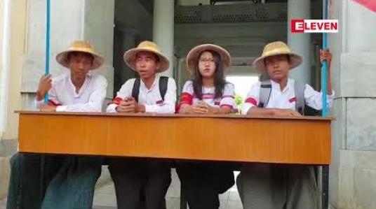Embedded thumbnail for မန္တလေးတက္ကသိုလ်အတွင်း ဆန္ဒပြ တောင်းဆိုနေမှုကိစ္စ ပညာရေးဒုဝန်ကြီး ဦးဆောင်စစ်ဆေးမည်
