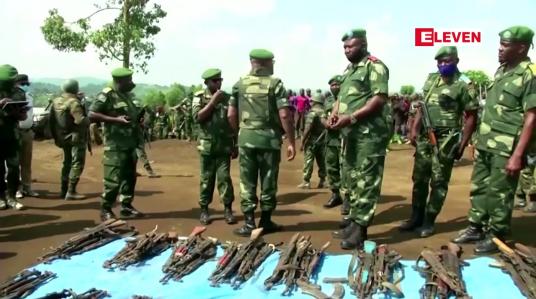 Embedded thumbnail for ကွန်ဂိုနိုင်ငံအရှေ့ပိုင်းတွင် သူပုန်အဖွဲ့ဝင် ဒါဇင်ပေါင်းများစွာလက်နက်ချ