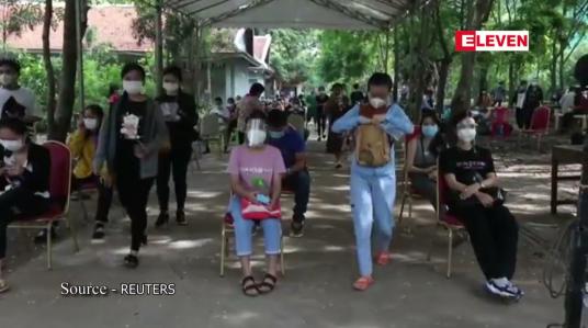 Embedded thumbnail for ရောဂါကူးစက်နှုန်း မြင့်တက်နေသော်လည်း ကမ္ဘောဒီးယားနိုင်ငံ ဖနွမ်းပင်မြို့တွင် လော့ဒေါင်းချထားမှုကို ရုပ်သိမ်းမည်