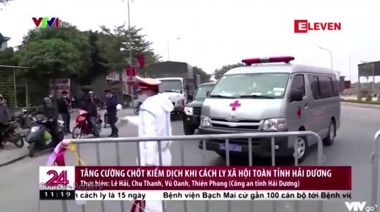 Embedded thumbnail for လတ်တလောကိုရိုနာဗိုင်းရပ်စ် ကူးစက်မှု ဖြစ်ပွားနေသည့် ဗီယက်နမ်နိုင်ငံ၏ ပြည်နယ်တစ်ခုတွင် Stay at Home ညွှန်ကြားချက် ပြန်လည်ထုတ်ပြန် 